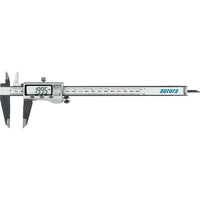 Aurora Tools Electronic Digital Calipers, Stainless steel, 8"-Large LCD display provides easy-to-read numbers