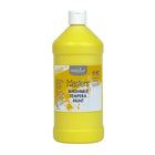 Little Masters Non-toxic 32 oz. Washable Paint, Yellow, 6 Pack-Washable paint doesnt leave stains on skin