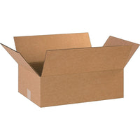 Corrugated Shipping Box - 18" L x 12" W x 6" H - Kraft - 25 Pack-Brown/Kraft