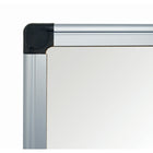Staples Porcelain Magnetic Dry-Erase Whiteboard - 24" H x 36" W - Aluminum Frame-Dimensions: 24" x 36"