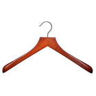 Eddie’s Hang-Up Display Ltd. Wide Shoulder Contoured Wooden Hanger, Cherry, 12 Pack-Hard wood (schima superba)