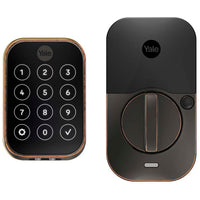 Yale Assure Lock 2 - Key-free with Bluetooth - Rubbed Bronze-Smart Door Lock