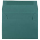 JAM Paper 4bar A1 Invitation Envelopes - 3 5/8" x 5 1/8" - Teal - 1000 Pack (5157435B)-Size: 4 Bar A1 (3.625 x 5.125 inches)