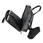 Vangoddy Chrono 14" Laptop Messenger Bag - Crossover - Grey-Two large zipper and padded compartments for your laptop, notebook, tablet, or other devices and essentials