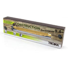 Troika Carpenter's Contruction Pencil - 5.6mm - HB - Antique Brass-Ideal for craftsmen, carpenters, masons, concrete and reinforced concrete workers
