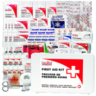 First Aid Central Ontario Office Deluxe First Aid Kit for 1-15 People - White Plastic Case-Plastic, wall mountable
