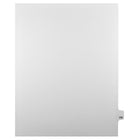 Mark Maker Legal Tabs - Letter Size - White - 1/25th cut - 25 tabs per package - 5 packages Pack - Number 172-White Single Tabs