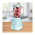 Brentwood RETRO 12-Speed Blender - 350 Watt - Blue-Non-Slip Base