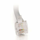C2G 7ft RJ11 Modular Telephone Cable-Connector 1 :
(1) RJ-11 Male