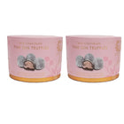 Walkers Pink Gin Truffles 140g (2 pack)-Fine pink gin truffle centre wrapped in delicious milk chocolate and dusted with sugar