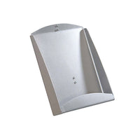 Azar Displays Brochure Shelf for Freestanding Unit (300278-SLV)-Steel