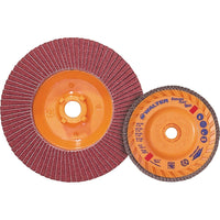 Flap Discs, Enduro-flex Stainless, Bz666, 4 Pack-SPIN-ON ARBOR
