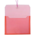 JAM Paper Plastic Envelopes with 2 5/8 Expansion, Elastic Closure, Letter Booklet, 9.75 x 13, Red Poly, 12 Pack-Red Envelopes