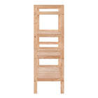 Winsome Mercury 2-Piece Stackable Shoe Rack Set, Natural (81429)-Made from solid wood in a natural finish