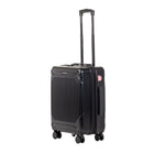 Air Canada Milan 20" Hardside Carry On Spinner Luggage - Black-8-wheel spinner for effortless and smooth navigation