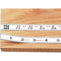 Starrett Measure Stix Steel Measuring Tape With Adhesive Backing, 1/2" x 4' - 1.2 M, Ft./In-Mm Graduations - 12 Pack-Blade Length: 4' - 1.2 m