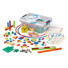 Hand2Mind Math Tools - Grades K-1 - Multicolor-Convenient plastic storage tote keeps materials organized.