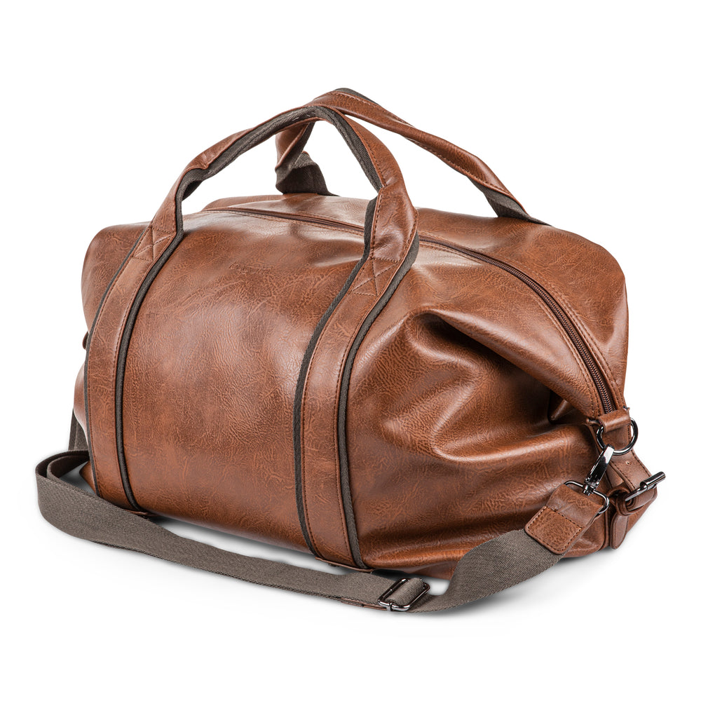 Leather Bugatti Bags Bugatti Weekender Bag Cognac