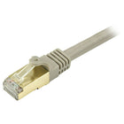 StarTech Câble de raccordement Ethernet Cat6 blindé, 6 pi, gris (C6ASPAT6GR)-Protecteurs de pinces pour connecteur RJ-45 empêchent le câble de s’accrocher ou de briser pendant l’installation