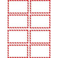 WHMIS SJ092 Paper Labels, 2 3/4"X 4 1/4", 800 Pack-Pre-designed templates simplify WHMIS label creation