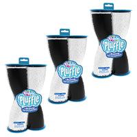 Educational Insights Playfoam Pluffle Twist - Black & White - Multicolor - 3 Pack-Sensory toy: Playfoam Pluffle has a super-soft, fluffy texture that provides a sense of calm and relaxation. Run your hands through Playfoam Pluffle to see the magical “alive, melting" movement. Mix your favorite colors for an even more mesmerizing experience