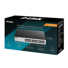D-Link DGS-1024C 24-Port Gigabit Unmanaged Desktop or Rackmount Switch-Plug and Play
