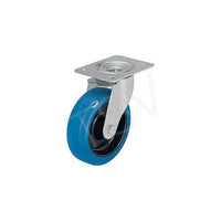 Blickle Hard Rubber Caster, Wheel Diameter: 7-7/8" (200.025 Mm), Wheel Material: Hard Rubber (LE-POEV 200R-SB)-Wheel Diameter: 7-7/8" (200.025 mm)