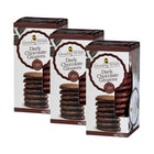 Grandma Wild's Dark Chocolate Coated Ginger Biscuits - 150g - 3 Pack-Suitable for vegetarians