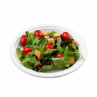 Globe Commercial Products 10" Round Fibre Bagasse Compostable Plate - 500 Pack-500 Pack