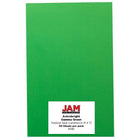 JAM Paper Bright Colour Tabloid Cardstock, 11 x 17, 65lb AstroBrights Gamma Green, 50 Pack (16728484)-Astrobright gamma green card stock for scrapbooking and creating posters