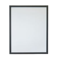 Eddie's Hang-Up Display Ltd. Snap Frame Poster Holders - Black Aluminum - 22" x 28" - 5 Pack-Snap frame aluminum poster holder