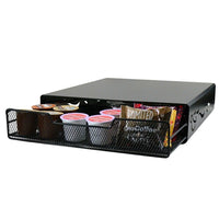oneBREW Universal Coffee Pod Drawer (68314)-Large Capacity: Holds 36 coffee pods