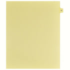 Mark Maker Legal Tabs - Letter Size - Buff - 1/15th cut - 25 tabs per package - 5 packages Pack - Number 62-Buff SingleTabs