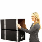 Bankers Box Staxonsteel Legal-sie Storage Drawer-Our strongest system is also the easiest to assemble. Drawers snap together with poly-lock technology and are reinforced with steel wire