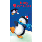 Money Holder, Penguin, 18 Pack-Printed on premium coated card stock