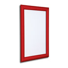 Seco Snap Poster Frame Case - 18" x 24" - Red-Red powder coated aluminum snap frame