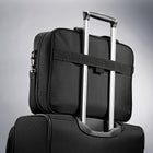 Samsonite Xenon 3 Techlocker 15.6", Black-Padded laptop compartment that will fit up to a 15.6" laptop and a tricot-lined tablet pocket