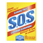 SOS Steel Wool Soap Pads - 50 Pack-Powerful combination of durable steel wool and long-lasting soap