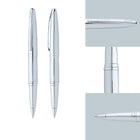 A.T. Cross ATX Rollerball Pen - Chrome-Can easily be converted into a ballpoint pen or creamy porous felt-tip pen by simply changing the refill to the desired type of tip (refills sold separately)