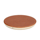 General Supply Goods + Co Qi Distressed PU Wireless Charger 10W - Distressed Brown PU-Anti Slip Mat