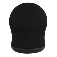 Safco Zenergy Swivel Ball Chair for Active Sitting Black-Anti-burst 17 1/2" exercise ball covered in vinyl or mesh