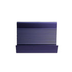 Futech BC001P Aluminum Slanted Business Card Holder, Violet Blue, 2 Pack-Business card holder