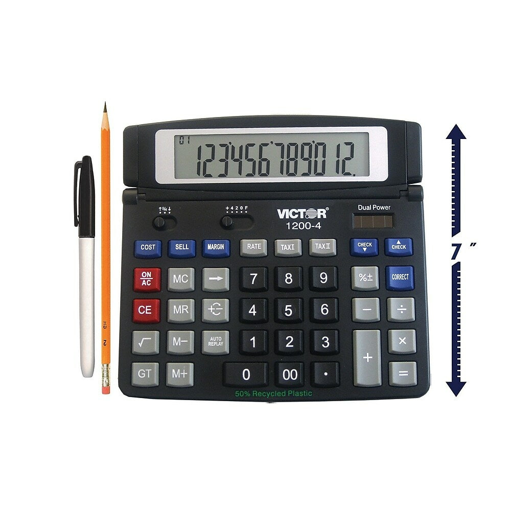 Digitallyページ Victor 1200-4 12 Digit Desktop Display Calculator | staples.ca