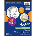 Pacon Art1st 9" x 12" Tracing Pad, Transparent, 40 Sheets, 6 Pack (PAC2369)-Age group and grade: Ages and grade all