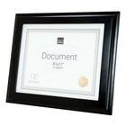 kieragrace Oxford Wood Document Frame, 8.5" x 11", Black, 12 Pack-Overall size: 10.88x13.38x0.75"