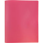 JAM Paper Plastic POP Two Pocket Clasp School Folder with Prong Clip Fasteners, Pink, 12 Pack (313525333ug)-5