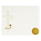 St. James Reception Into Church Certificate, Gold Foil Engraved Design on 65lb Ivory Card, 50 Pack-Free downloadable templates from www.first-base.com