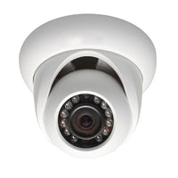 SeqCam 1.3 Megapixel HD Network IR Mini Dome Camera, 3.4" x 4.5" x 4.5", White-1/3" 1.3Megapixel progressive scan Aptina CMOS