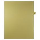 Mark Maker Legal Exhibit Index Tab Buff Single Tabs, 1/25th Cut, Letter Size, No Holes, Number 108, 25 Pack-Buff Single Tabs, 1/25th Cut