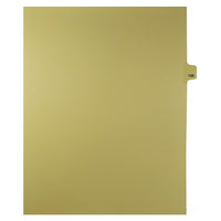 Mark Maker Legal Exhibit Index Tab Buff Single Tabs, 1/25th Cut, Letter Size, No Holes, Number 108, 25 Pack-Buff Single Tabs, 1/25th Cut
